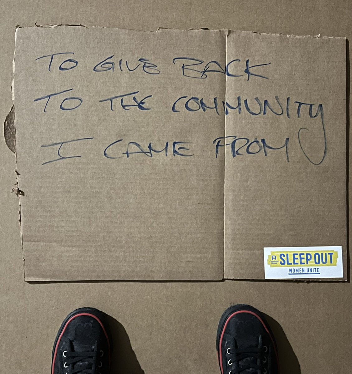 #WhyISleepOut #womenunite <a href="/CovenantHouseTO/">covenanthouseto</a>