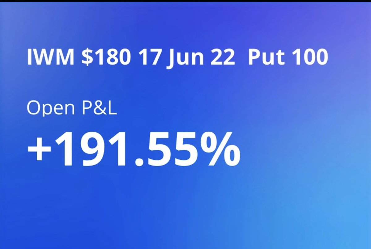 Andrew_Trades_'s tweet photo. Solid put swings into today $QQQ $IWM still holding IWM runners 🙏🏽💰 https://t.co/0iAB5JcteI