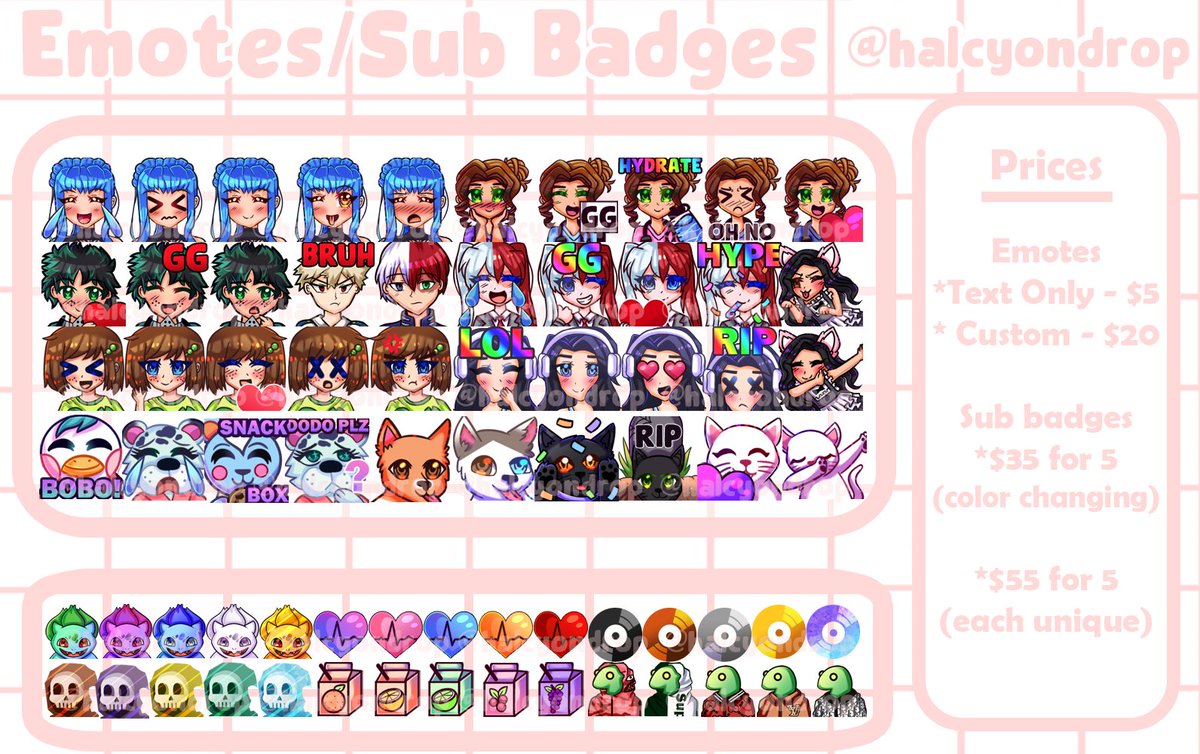 halcyondrop's tweet photo. @vokeskrrr Hello this is my page with more examples/prices: https://t.co/dJeDWijFTz https://t.co/8U5CDnVBzc
