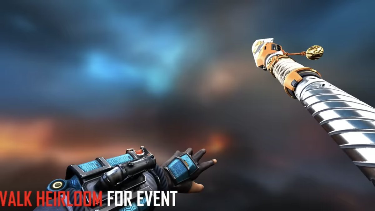 4nonymous_games's tweet photo. Finally, Valk Helroloom go on sale ‼️
ヴァルキリーのスパレジェがイベントで🎉
#Apex #ApexLegends https://t.co/LxbesV7D3p