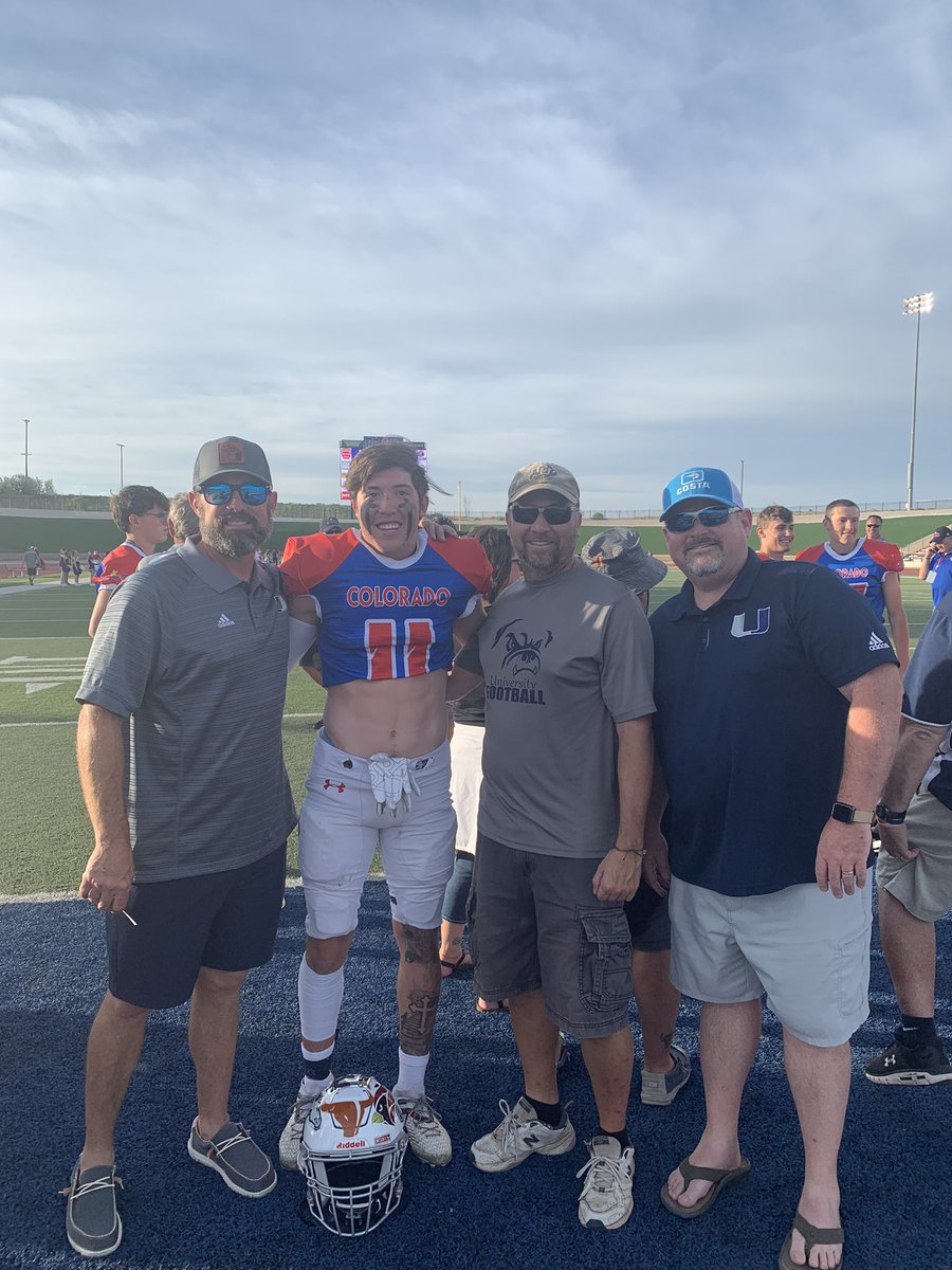 Proud of @Kanon88805330 representing in the Colorado All Star Football game. 
<a href="/UH__Football/">University Football</a>