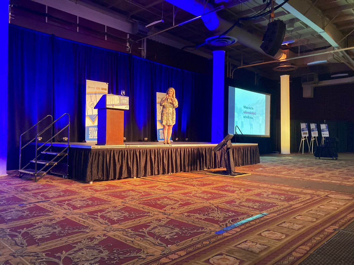 HockeyAlberta's tweet photo. The Hockey Alberta Summit, sponsored by @SprungCorporate, CANA, and Stantec, is officially underway with a special keynote presentation from @JodyCarrington!
#HASummit | #AlbertaBuilt https://t.co/98mc4jdrrC