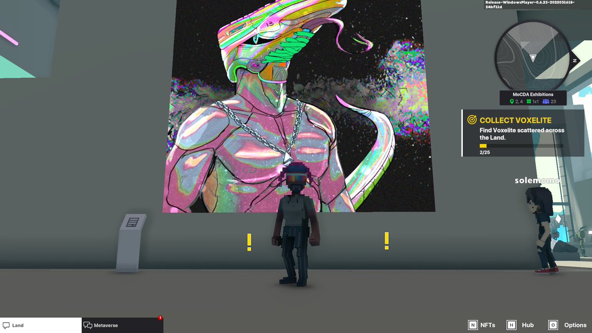 miguelsdog's tweet photo. @TheSandboxGame @MOCDA_ I just participated in the #TheSandbox weekly contest for a chance to win 200 mSAND! Here is my favorite piece from the exhibition, check out my screenshot below!
👇 https://t.co/8cK0oMjhdD