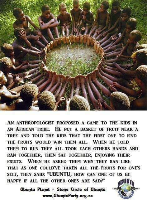 A lesson for mankind. 
#Humanity #love