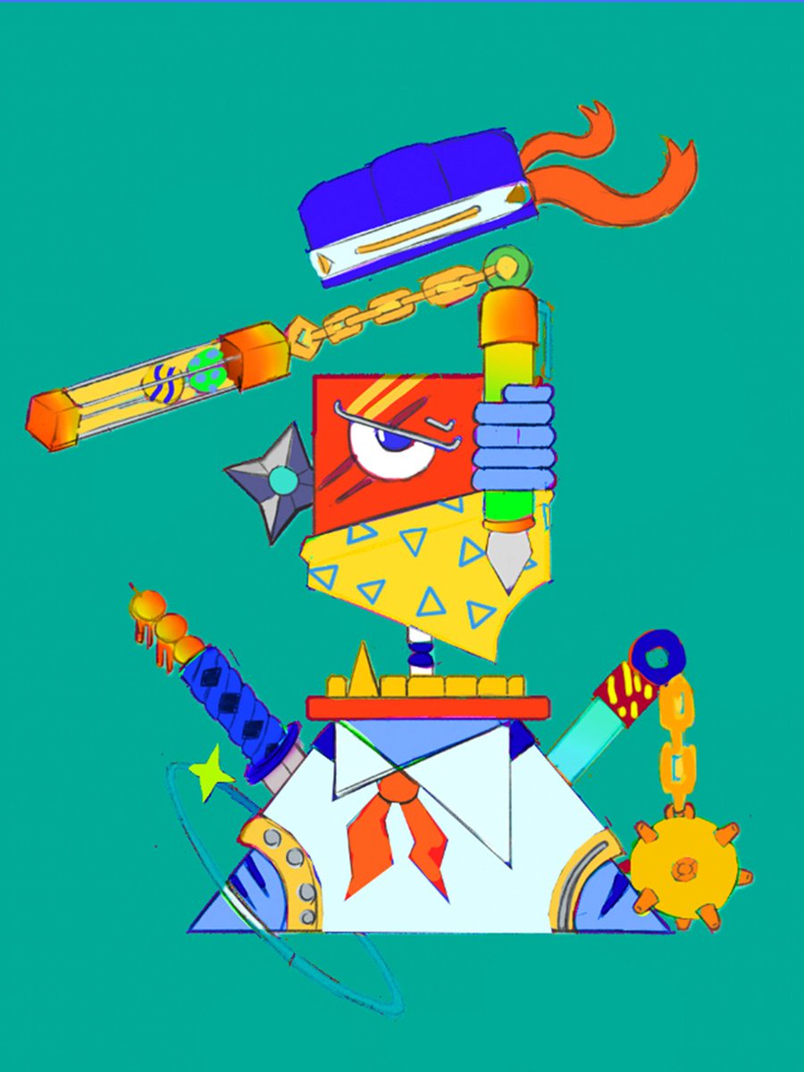 Rush_Ryhm's tweet photo. Can’t tell if this is a special agent covered as primary school student - or the student is playing as ninja with all equipments that supposed to lay on his school desk. 🫢
#RushRyhm #NFTs #NFTCommunity #nftart #NFTCollection #NFTProject #ETH https://t.co/3htpRZckp3
