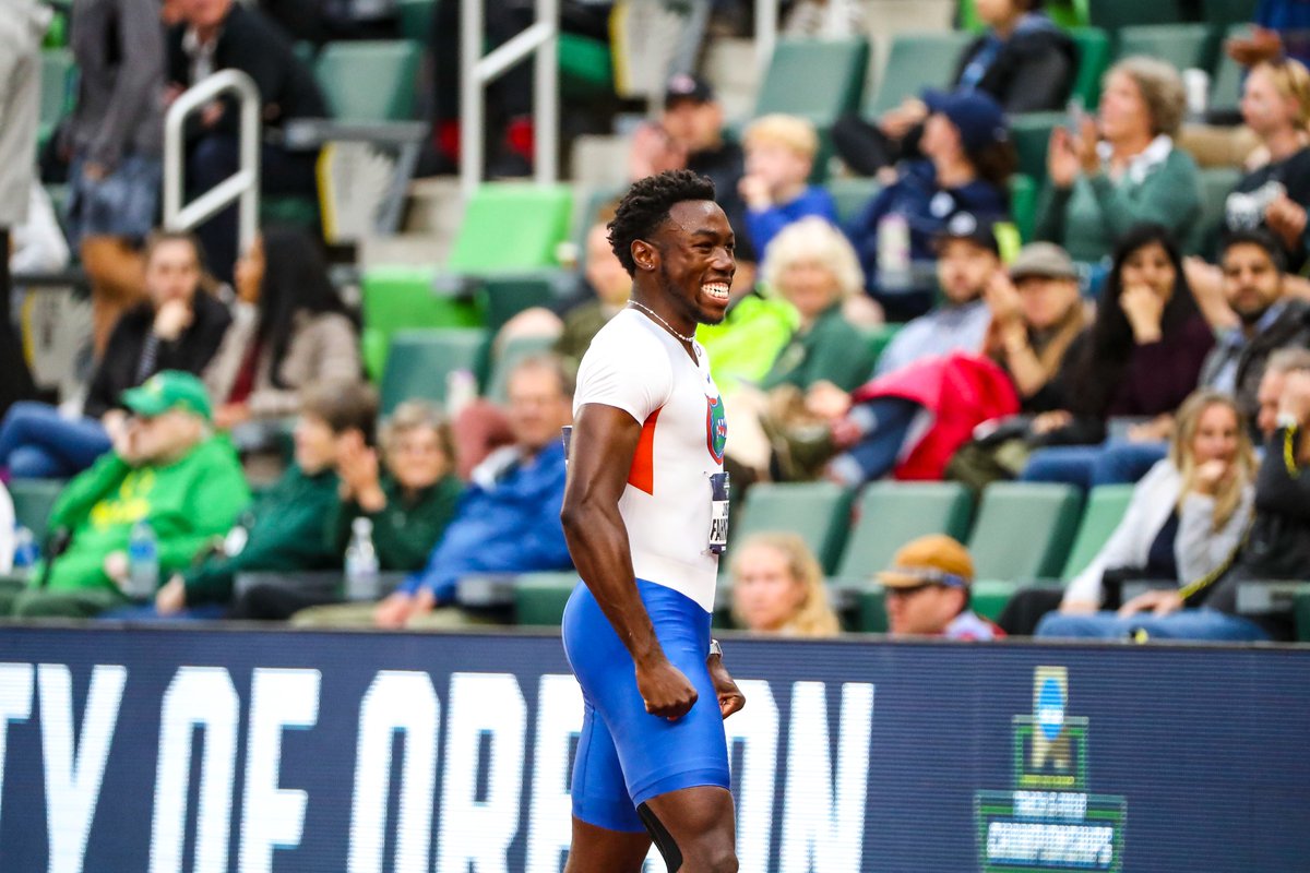 GatorsTF's tweet photo. The First Person in Florida History to win two individual Running Titles at the same NCAA Outdoor Championships!

Joseph Fahnbulleh. https://t.co/OdKZri27yO