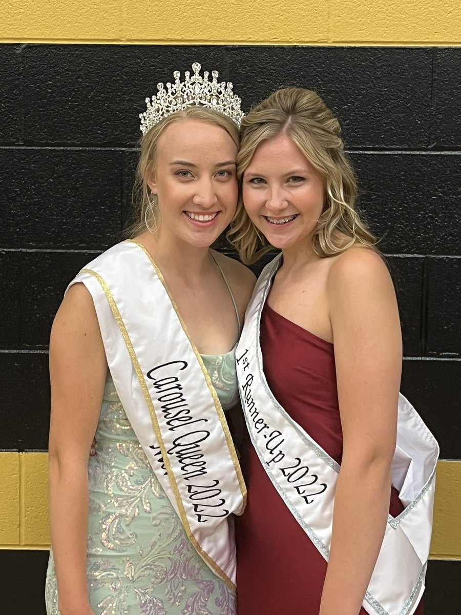 BotkinsSchool's tweet photo. Miss Carousel 2022 is…. Mallory Goubeaux! S/O to Ella Aufderhaar who was First Runner Up. What an awesome start to the weekend. A great job by all the contestants and their escorts. We look forward to seeing so many of our students participate in a variety of events all weekend. https://t.co/st7xwIrRal