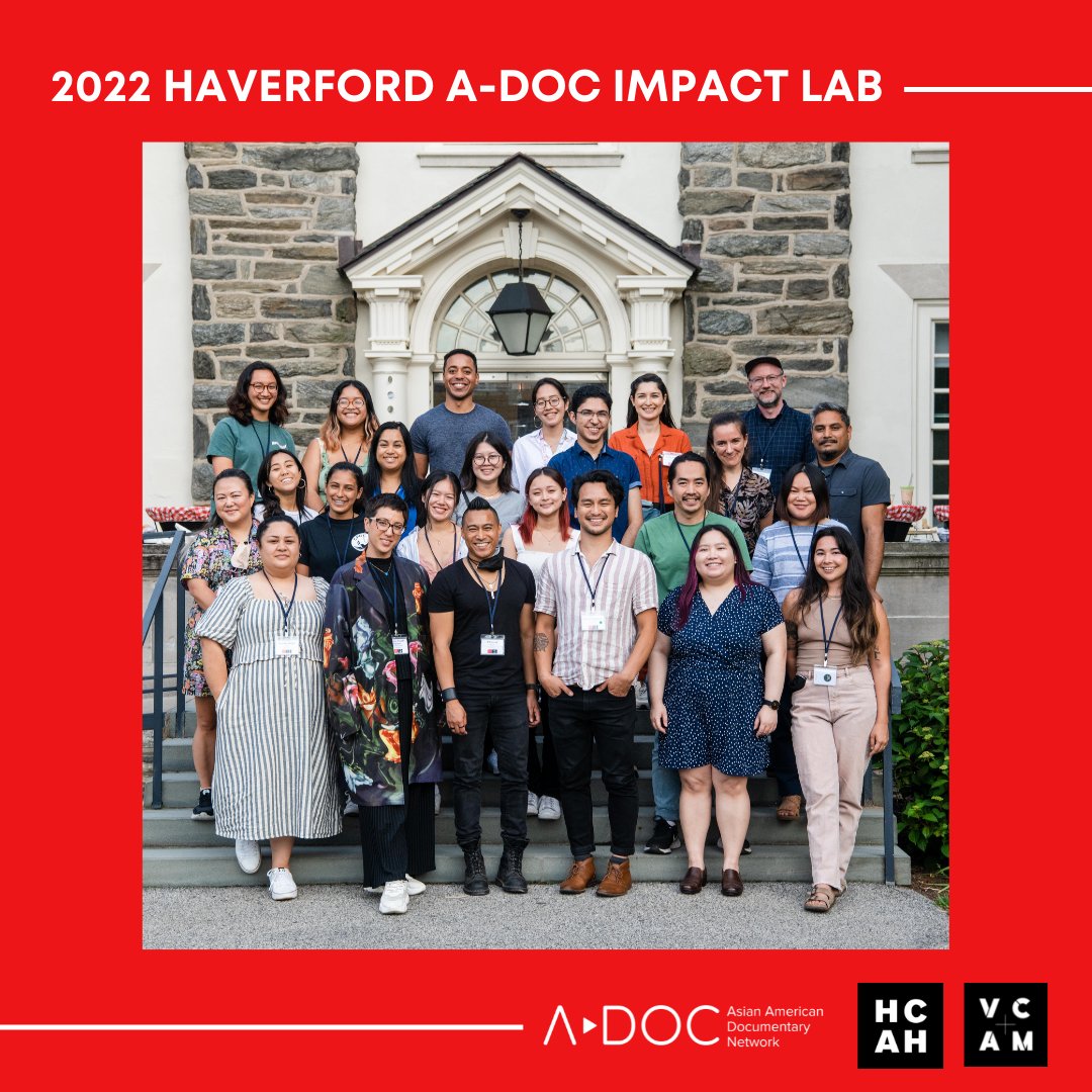 AADocNetwork's tweet photo. Itโs been a week since our 3-day in person Summit that kicked off the Haverford #ADoc Impact Lab! Thank you to everyone who came and to @haverfordedu for hosting us on campus!
Learn more at https://t.co/hlxVRUv7uG ๐
#ourstoriesmatter #impactproducing https://t.co/KNEME01SX5