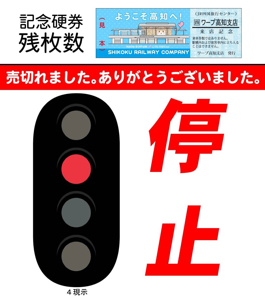 2021年秋 ワープ高知支店 来店記念硬券と南風50周年硬券と普通切符 www