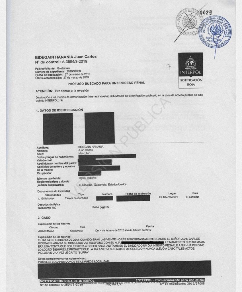 Cc <a href="/INTERPOL_HQ/">INTERPOL</a> 

<a href="/JC_Bidegain/">Juan Carlos Bidegain 🇸🇻</a> Ministro de Gobernación de 🇸🇻 tiene órden de captura internacional por delitos cometidos en 🇬🇹 

Dicho ministro anda de turista por Suecia , fuera bueno que contacten a la policía sueca para capturar a ese delincuente  prófugo de la justicia .