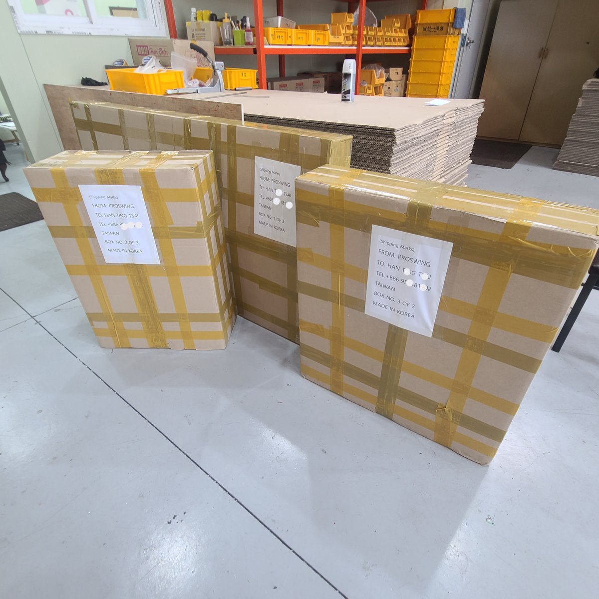 Proswing_Inc's tweet image. 대만 타이페이 수출 (프로스윙머신)
제품문의: 1899-66373 / 전국무료배송설치
(주)프로스윙은 골프스윙머신 한종류만 연구제조 합니다.
#프로스윙머신 #골프스윙기 #실내골프스윙기 #골프자세스윙기 #골프스윙궤도기 #드라이버스윙기 #아이언스윙기 #골프레슨기 #골프파워스윙기 #골프바디스윙기