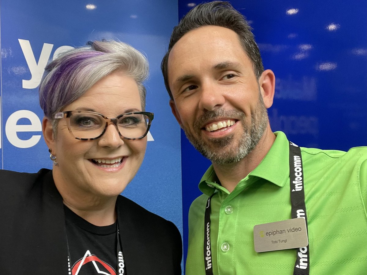 TammyFuqua3's tweet image. Thank you @tobitungl for the opportunity to speak about Rosie Riveters at the @EpiphanVideo booth!  He has challenged us to raise $100k for or next campaign. Challenge accepted. BTW, can I have some money?! #InfoComm22 #avixawomen #rosieriveters