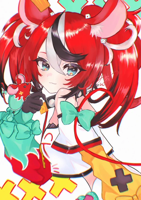 ゆノレさんさんからアートトレイン回していただきました!ありがとうございます!ゆノレさんさんのイラスト、可愛いし美しいし、衣装や背景までオシャレで天才です!!素敵です  