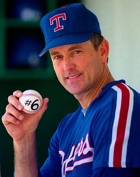 baseballinpix's tweet photo. Nolan Ryan threw his 6th career no hitter at 43 years old, June 11, 1990. https://t.co/eVcXwTcYpV