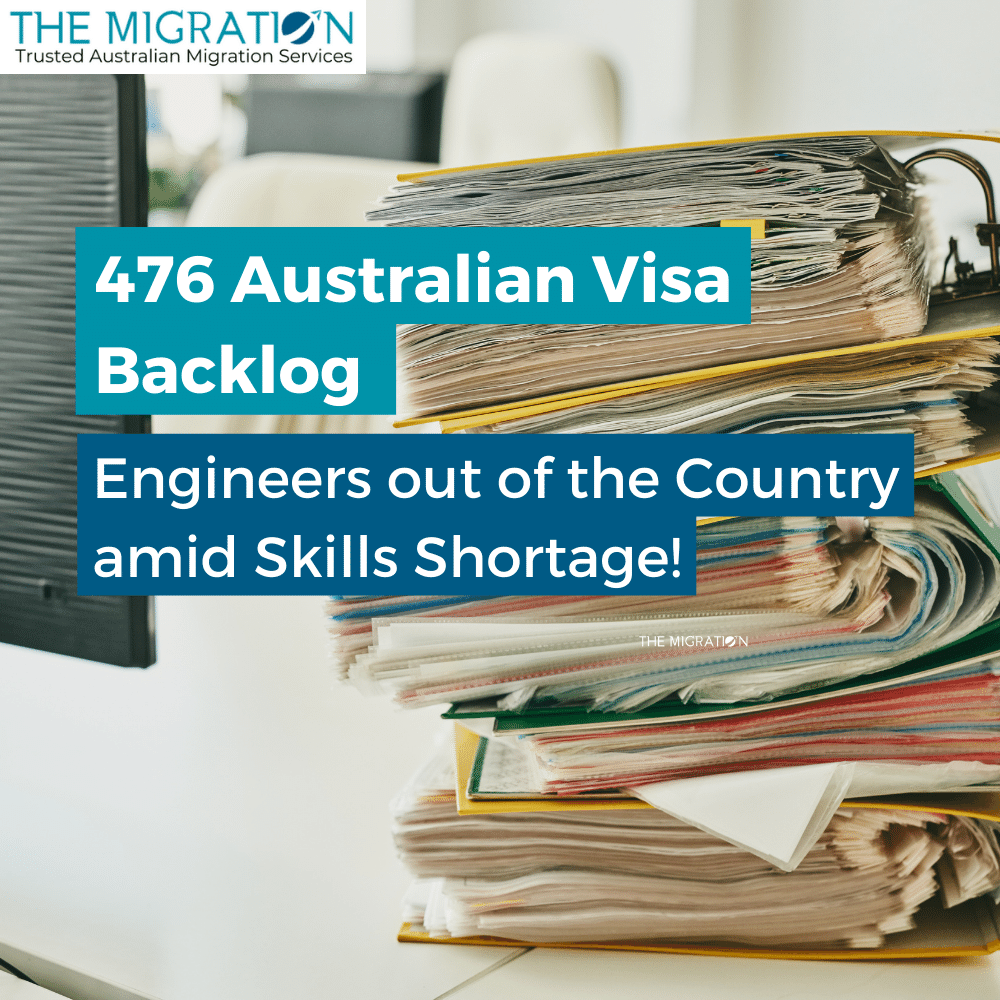 TheMigrationAU's tweet image. Overseas engineers are stuck Australia due to 476 visa backlog. Find out what Engineers Australia, Anthony Albanese and overseas students have to say about it.
476 Australian Visa Backlog: bit.ly/3aHA9Lc
.
.
#themigration #australia #skillvisa