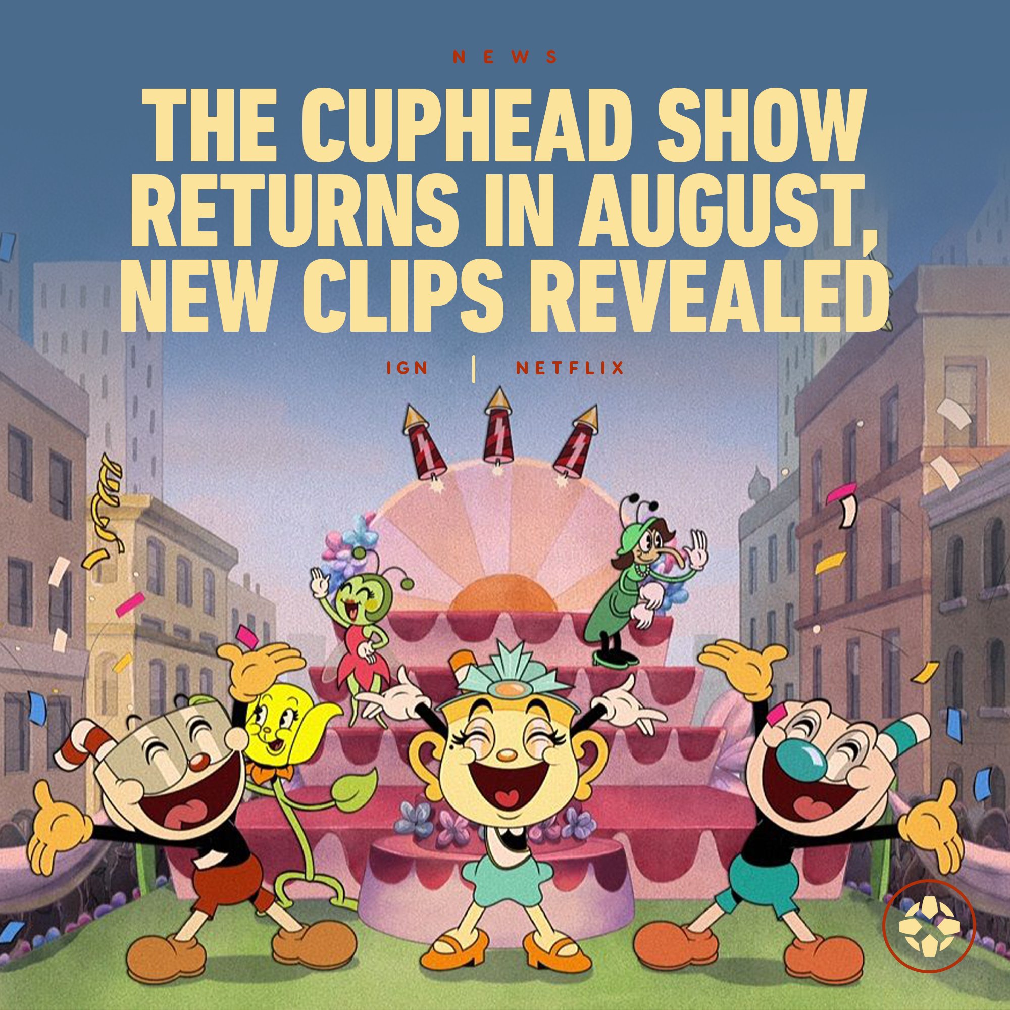 New Poster for The Cuphead Show Revealed