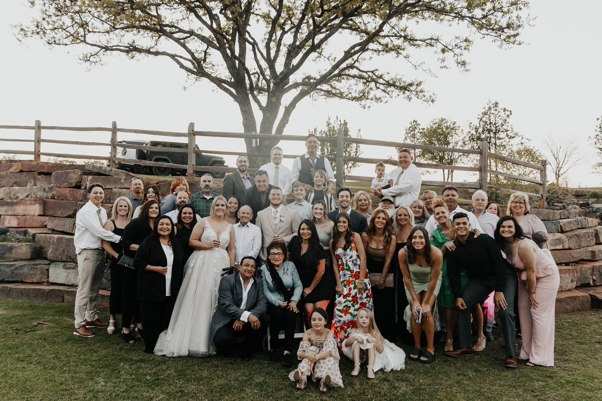 Nothing more important than family. #Natives #MrAndMrsCochran