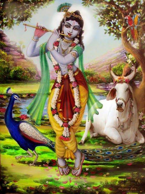 KrishnaDharma's tweet photo. Why do you suffer in material existence? Surrender unto me and you will be free. That is my promise. https://t.co/J6bmgbBeKC