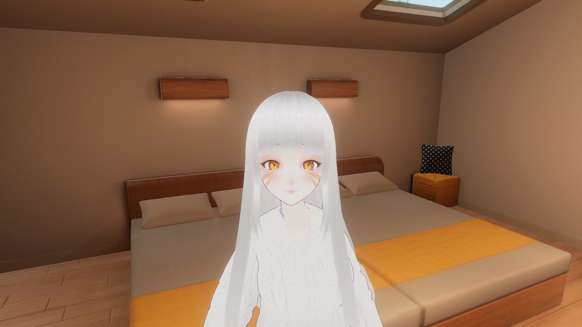 JinxytheChaotic's tweet photo. Goodnight my precious moon pups and sweet dreams 🌙❄️🐺😴 #VTuberUprising #VTuberEN #Vtuber #ConnectChat https://t.co/sGKZuSrFkX