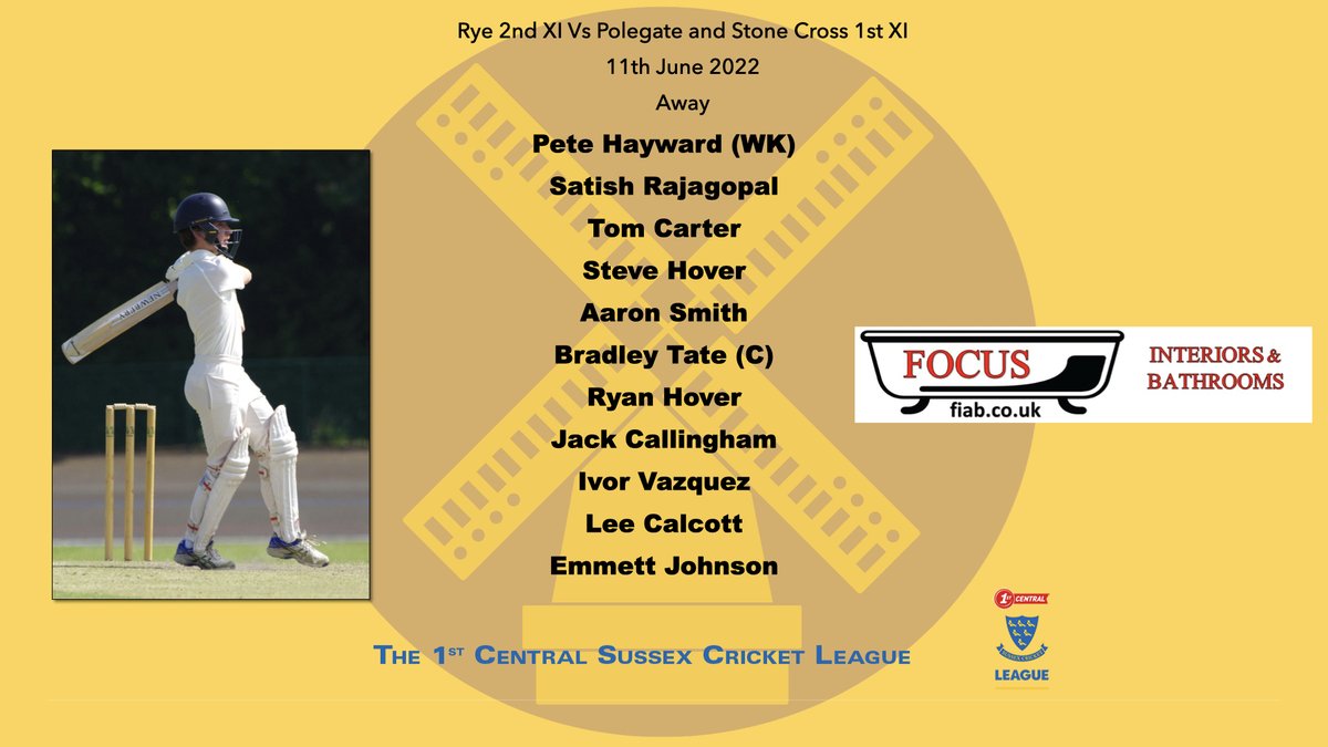 PolegateCC's tweet image. Matchday! 🏏 

This week the 1s make the lengthy journey to Rye to try and make it three wins on the bounce.

The 2s host Selmeston and Alciston, once again trying to remove themselves from the foot of the table.

Go well lads!