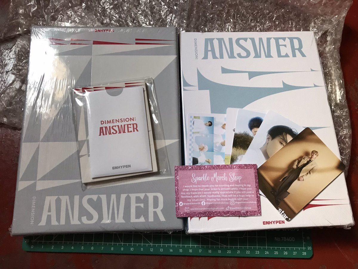 07sushiroll's tweet photo. — From: @sparklemerch ☆
- hello! My d: a set has arrived! It took months for it to arrive, but the wait was well worth it. Thank you so much for safely packing it, as well as the poging freebies ^^ ‘til our next, stay safe!
#rivenbuys #SMS_feedbacks https://t.co/Z0hZkYv1MR