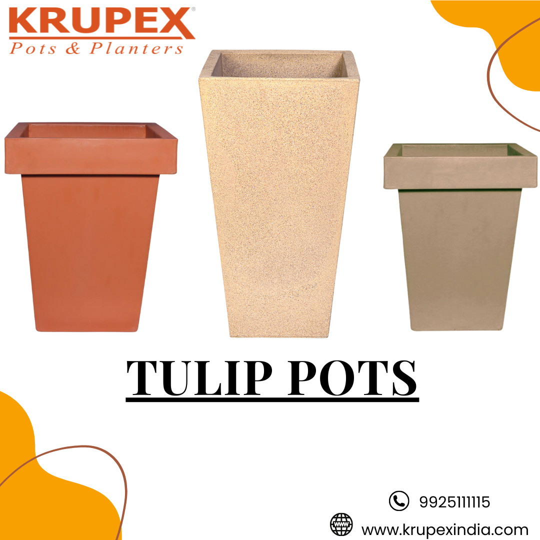 KrupexIndia's tweet photo. Tulip Pots are constructed with the strong and long life plastic material. Which are available in White and Grey colors.

#krupexindia #crystals #plants #postmanufacturer #pots #flowerpots #plantsmakepeoplehappy #plantlife  #Tulippots https://t.co/u7labgfhNZ