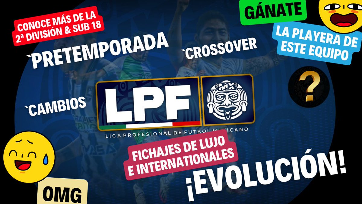 GolJobs's tweet photo. ¡LADIES & GENTLEMAN! Hoy nuevo video de la #LPFMX plagado de novedades, un crossover y hasta te puedes ganar una playera a través de @GolJobs para que logres #TuMatchMásImportante. Ojalá les guste, comenten, den like, compartan y se suscriban! 😎🇲🇽🏆
https://t.co/AqRM7Sm8LC https://t.co/RCDMPAXiG5