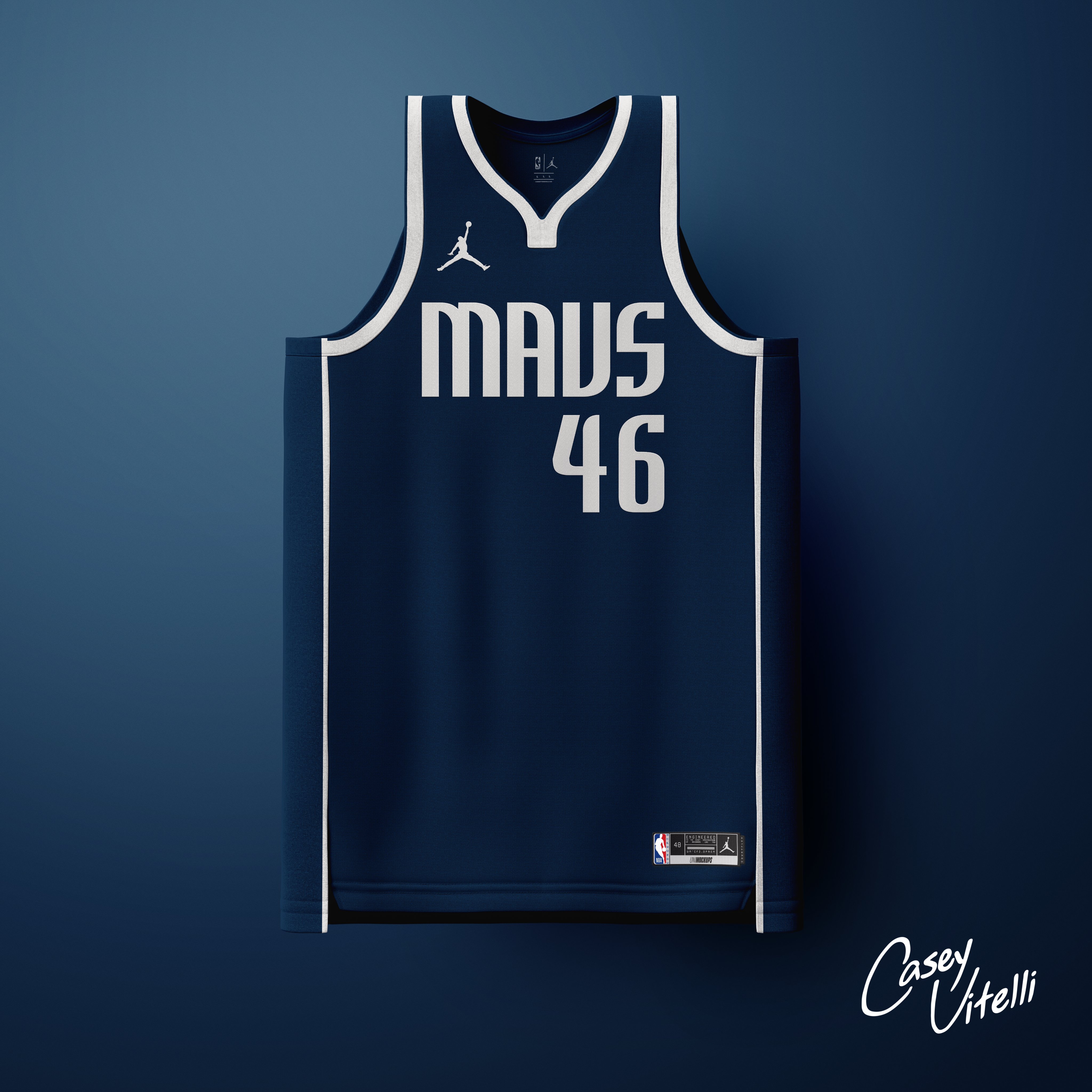 Mavs Fans For Life on X: The Dallas Mavericks' 75th Anniversary/City jersey  this season. 📷 @caseyvitelli  / X