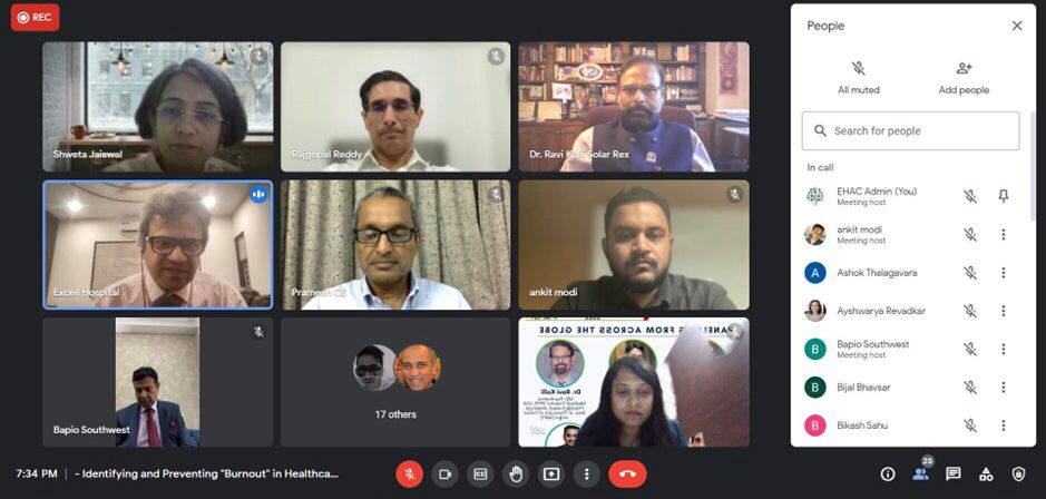 AccessEquitable's tweet image. @AccessEquitable organized a webinar on ‘Identifying and Preventing Burnout in Healthcare Professionals’ last week. The panelists said that burnout is one area where prevention is better than cure. Meeting the aspirations of your workforce and valuing their work are important.
