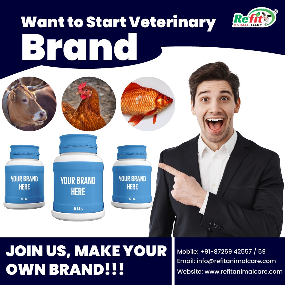 refitanimalcare's tweet image. Are you want to start a veterinary brand?
Contact At: +91-87259 42557 / 59

#strtup #veterinaryjobs #veterinaryservice #refit #thirdpartymanufacturer #refitanimalcare