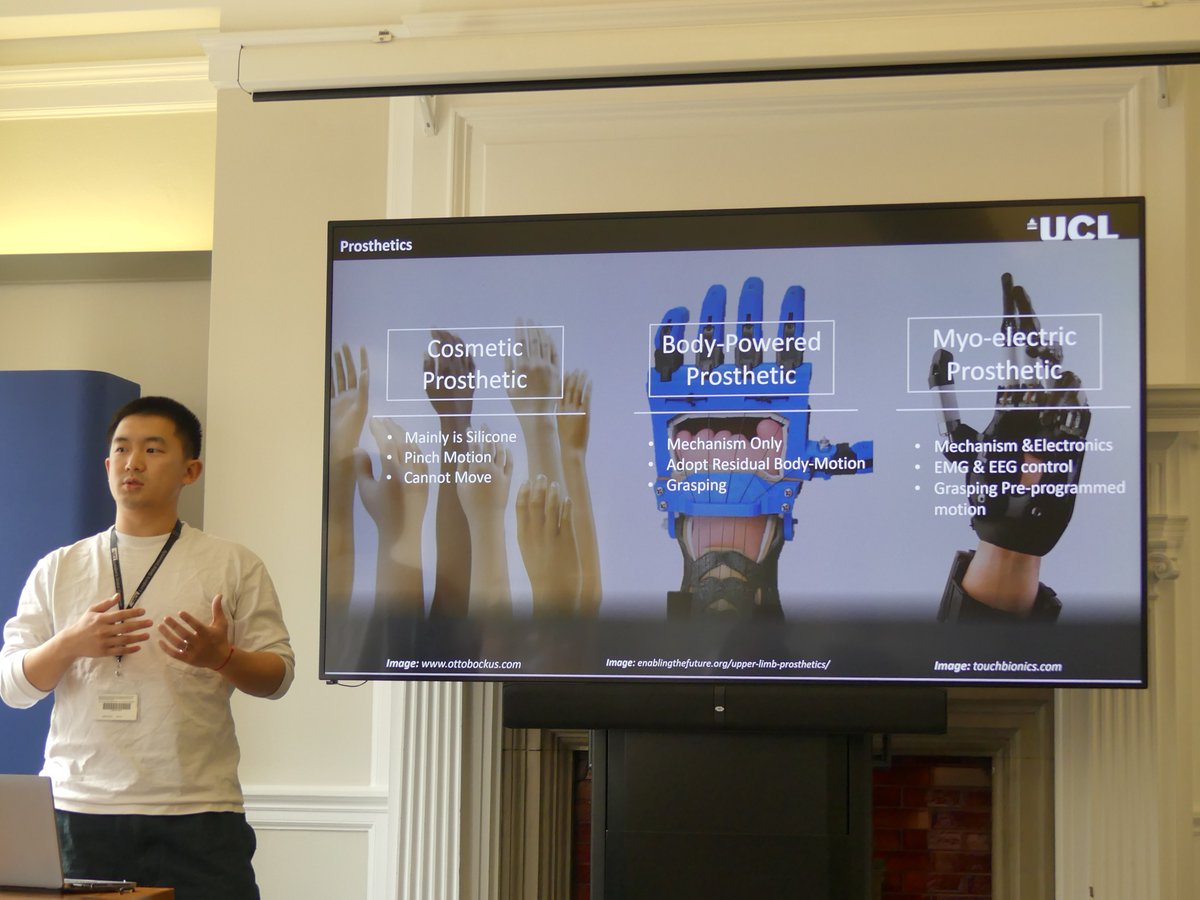 H_Wurdemann's tweet photo. .@Jialei_Shi @JunkeYao @Duncanr8_MechE @shige2494 @SoftHaptics presented their #SoftRobotics research at the @uclmecheng Summer Session 2022! #haptics #SoftActuators #TAVI #SoftSensor - Great work! https://t.co/gZKYvZYlzp