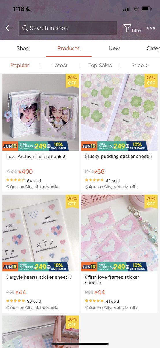 Love Archive Sale is now ongoing! 💌

all items are at 20% OFF! get your favorite goodies while they're still available, as this will now be my last restock 🤍