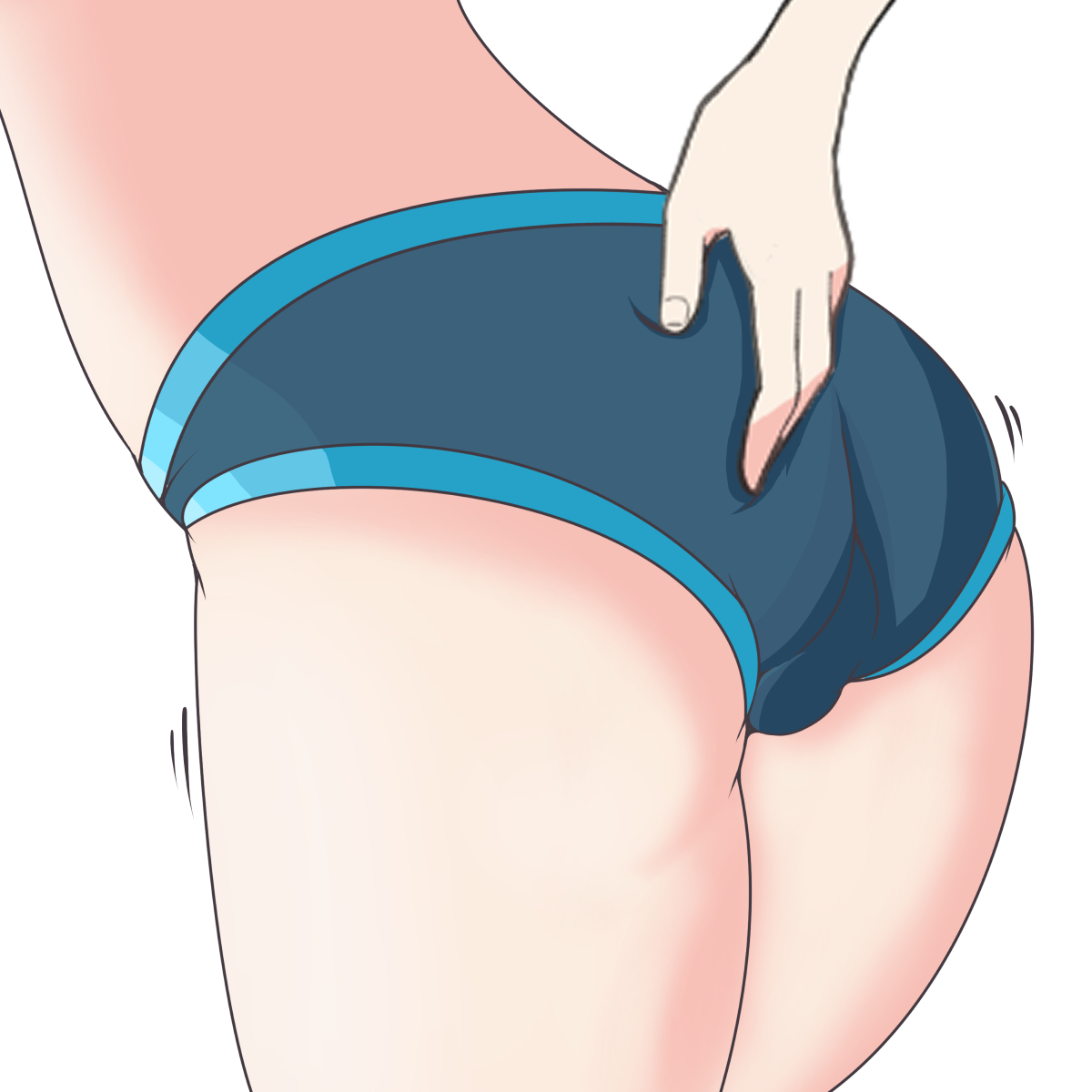 hip design
肌触りがよく、穿き心地が良いとして
彼女のお気に入りの戦闘スーツとなっている

なお、ショーツのような際どいデザインとなっているが
彼女としては恥じらいを感じることはないそう 