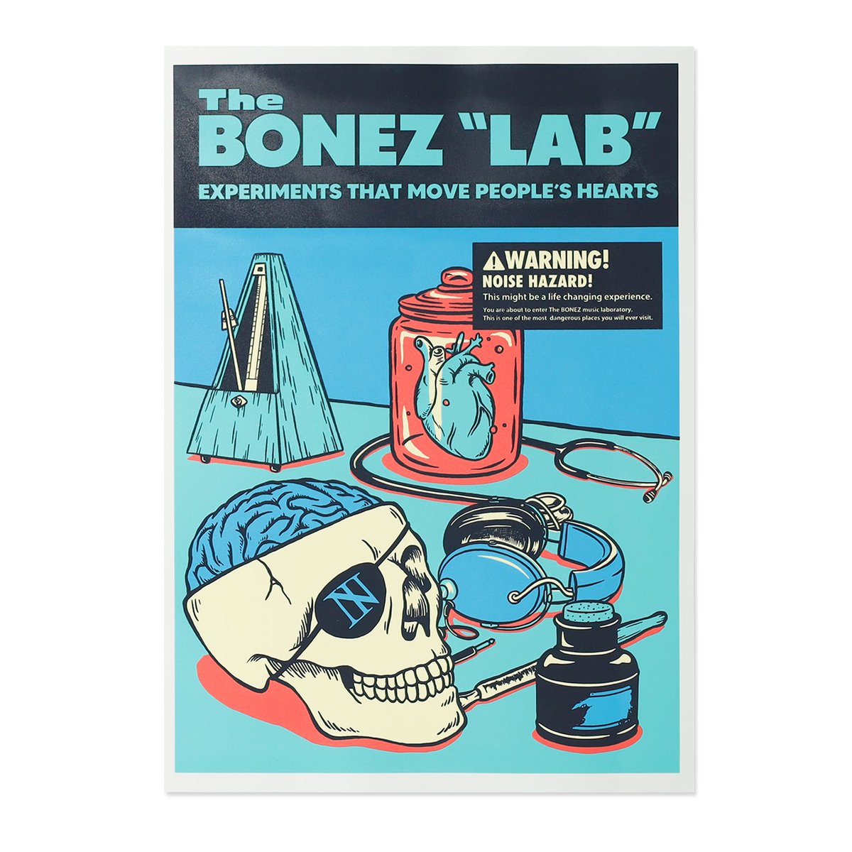 SALE/67%OFF】 The BONEZ × SHADOWS DYSシルクスクリーンポスター