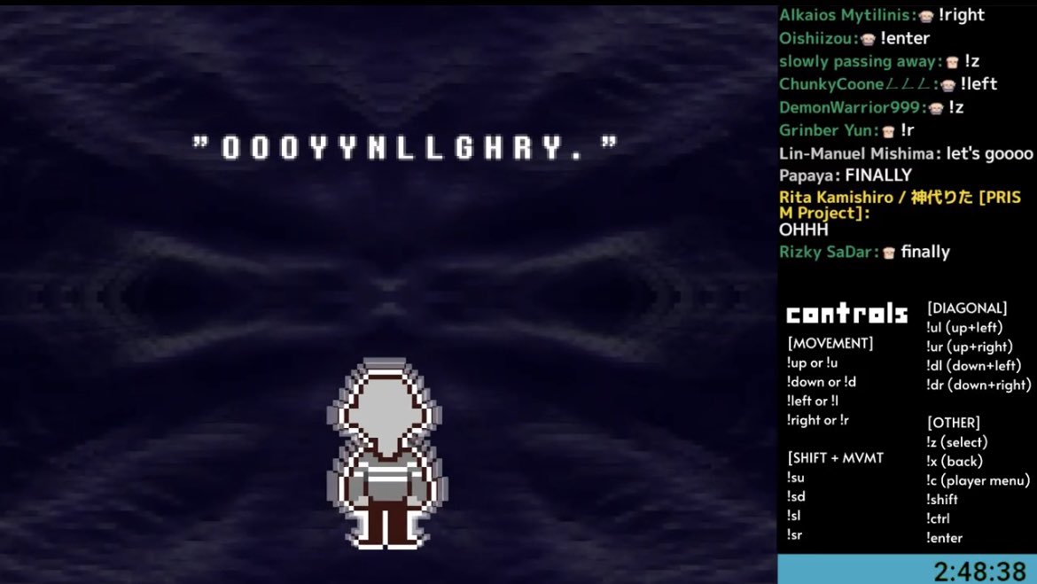 RitaKamishiro's tweet photo. What will be the fate of young OOOYYNLLGHRY? Join chat as they play #Deltarune!!
▶️https://t.co/CospojOjJM https://t.co/DFaNVixBBu