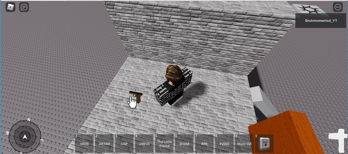 Me_are_pro's tweet image. I am make a click to get it gun my friend selected it zombie so survivors can found guns around #Roblox #RobloxDev #RobloxFPS
