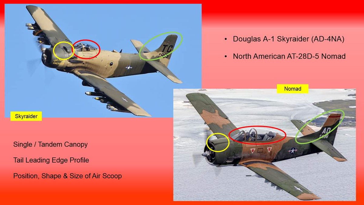 Cold War Aircraft
#douglasa1 #a1skyraider & #northamericanat28d #at28dnomad
#aircraftrecognition #aircadets #airscouts #aviation