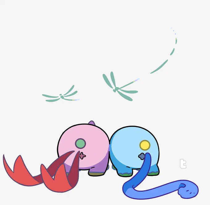 なかよし小象🐘🐘 