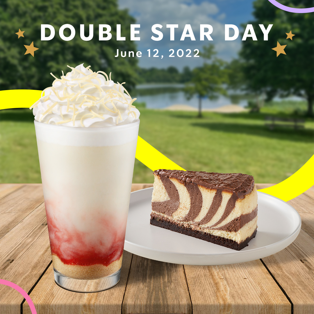 starbucksph's tweet photo. Things just taste better outdoors. 🧺✨☕️​

Enjoy DOUBLE Stars on ALL purchases tomorrow when you buy in-store and through the Starbucks app! 😋​

#LetsSummer https://t.co/Jd1U6qLp1I