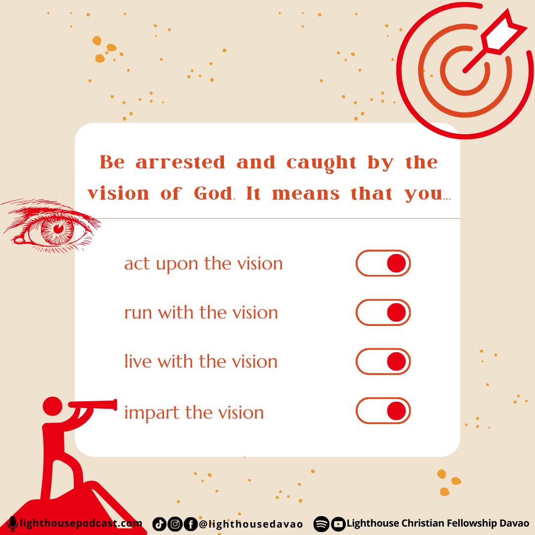 lighthousedavao's tweet photo. When you become a Christian, you enter on a lifelong spiritual journey. It is not just through serving God, but also by serving others. Employ God's vision in your daily life!

#CatchtheVision
#GreatComission https://t.co/9AHiFu9s8V