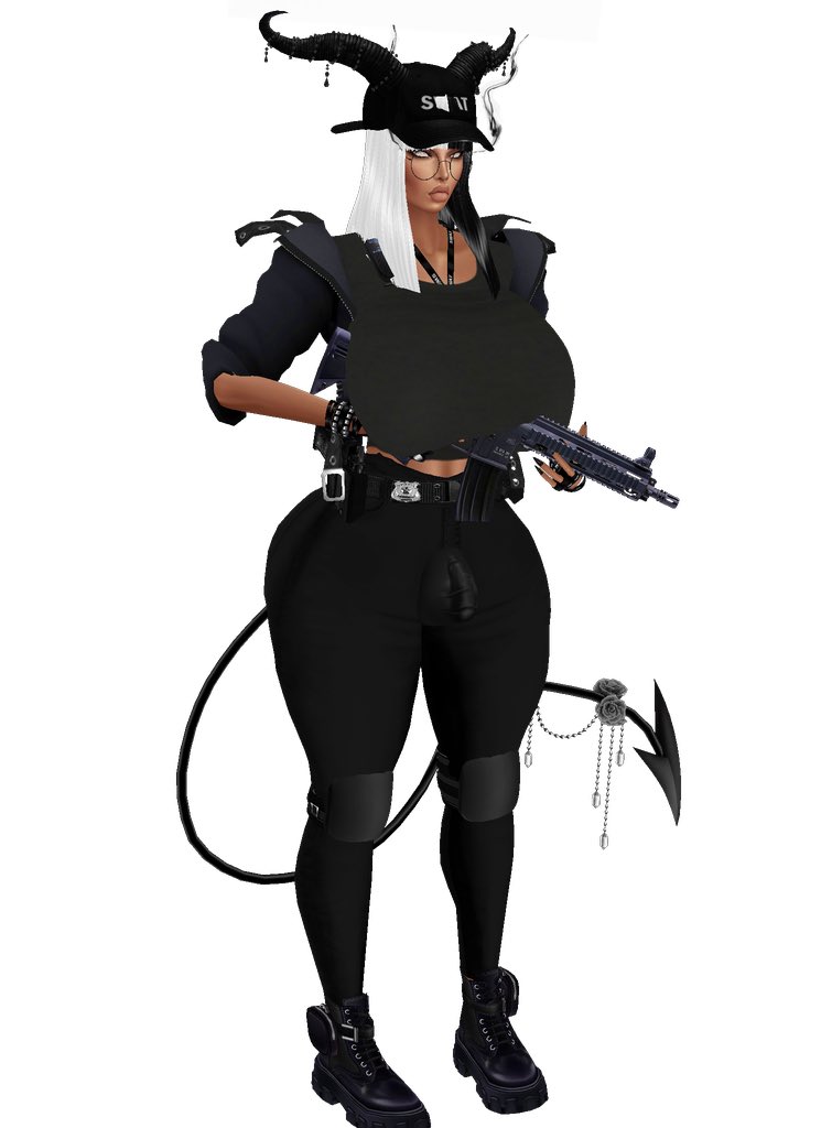 NotHalogen's tweet image. Futa Denon SWAT Sergeant #futa #imvu #vuhub #imvuporn #twitterhub #futanari #imvuhot #nsfw #Nsfwtwt #bigdickproblems #demon