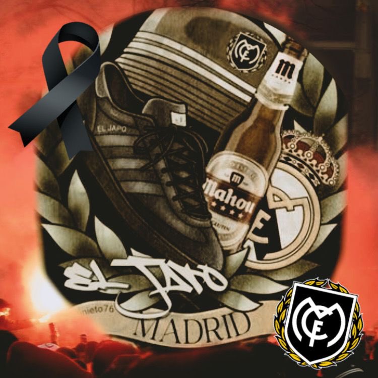 FondoSur_1980's tweet image. La muerte es un tránsito, es un camino hacia la vida eterna, es una nueva vida. David “El Japo” D.E.P. #UltrasSur #RealMadrid 🙏🏻