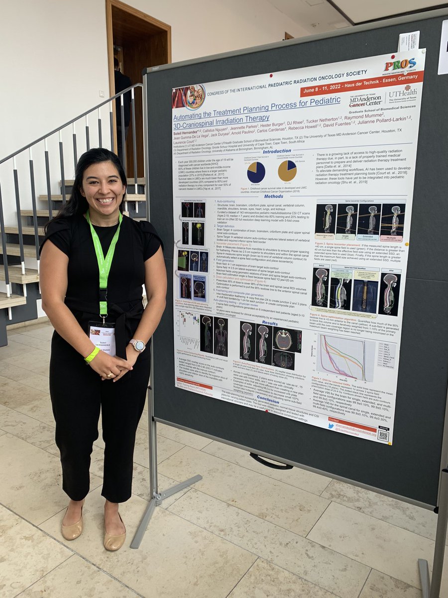 SoleilHernandez's tweet photo. Very thankful to have had the opportunity to present my CSI auto-planning work in Germany! Also very proud that this trip was 100% self-funded through hard-earned fellowships!! Leaving with new connections and a better appreciation for the potential of our labs work🤩 https://t.co/fCQ70I996v