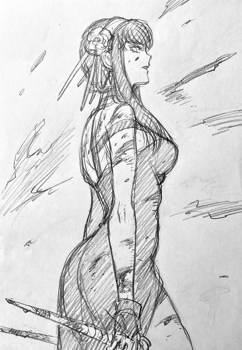 ラフ描き、スパイ×ファミリー

父何かあったら真っ先にアーニャ抱き上げて守るから素敵💕 