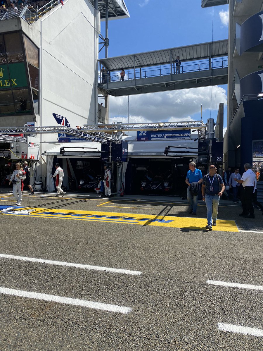 The calm before the storm… @24hoursoflemans Best of luck to all @UnitedAutosport @ollyjarvis @alexlynnracing