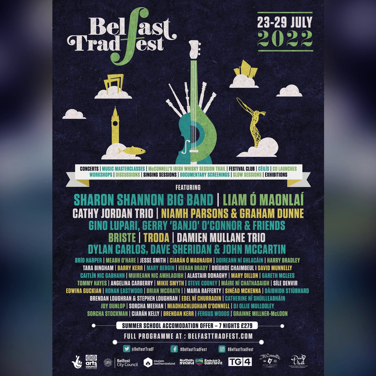doconnormusic's tweet photo. #BelfastTradFest celebrates the Irish &amp; Scots traditions with a week long programme of events. 
Concerts, Summer School, Workshops, Céilís &amp; Sessions. 

🗓- 23-29th July. 

📕- Full Programme 👇 

📍- https://t.co/sDENwV8wZr 

@ArtsCouncilNI @ourbelfastmusic @DiscoverNI @TradTG4 https://t.co/Pse2sB2CVL
