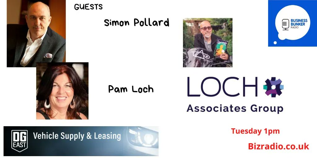 Catchup with #BBunker Radio Show with guests

Simon <a href="/SimpleLifeLtd/">Simon Pollard</a> View over the wall experiences

Pam Loch @LochAssociates

Show sponsor <a href="/DGEast1/">D G East</a>

buff.ly/3GZwEMi