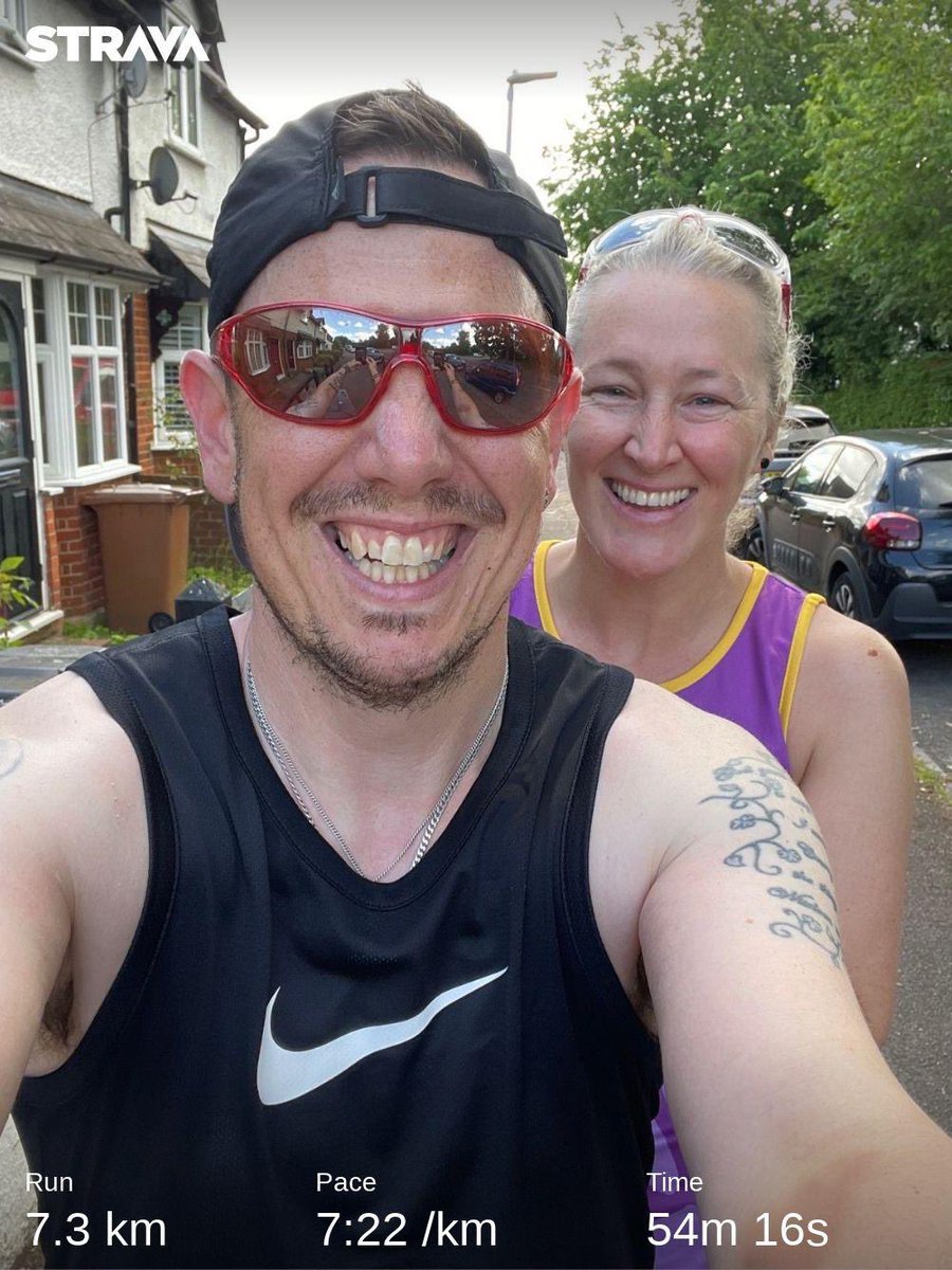 StoneyStone78's tweet photo. I wore a vest 😳 I apologise for those who had to witness It, was hot, ok! 🥵 ooo and new shoooes 🤪🤣😂#physicalhealthformentalhealth #running #friendsmakelifebetter #runningbuddies https://t.co/h3bhwZHzwN