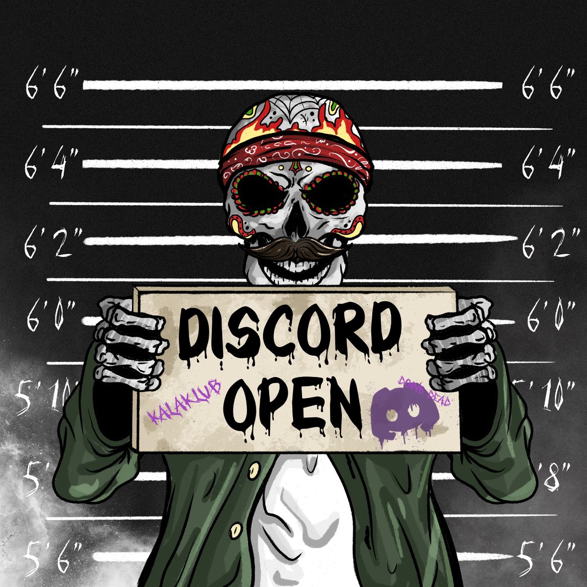 Discord Open. 

discord.gg/kalaklub

10 WL Spots, Interact for a chance at WL. 💀