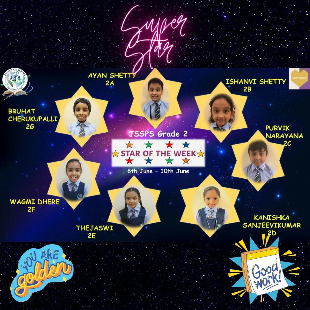 happinessjssps's tweet photo. Congratulations to our little stars of grade 1 and 2 for shinning bright and for glowing to their best. It is a moment to appreciate their hard work and dedication.
@sureshbhojraj #KDHA #motivation #student #Congratulations https://t.co/tQ7ezKrkgI